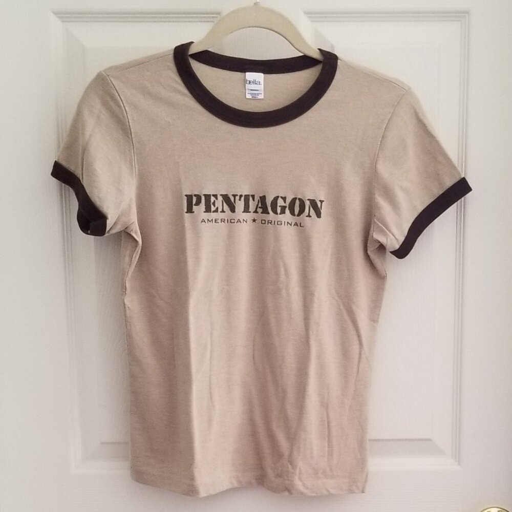 "Pentagon American Original" T-shirt tan